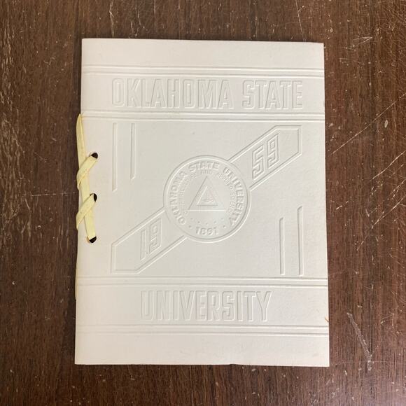 1959 Oklahoma State‎ University OSU Summer Graduation Ceremony Invitation - Picture 1 of 12